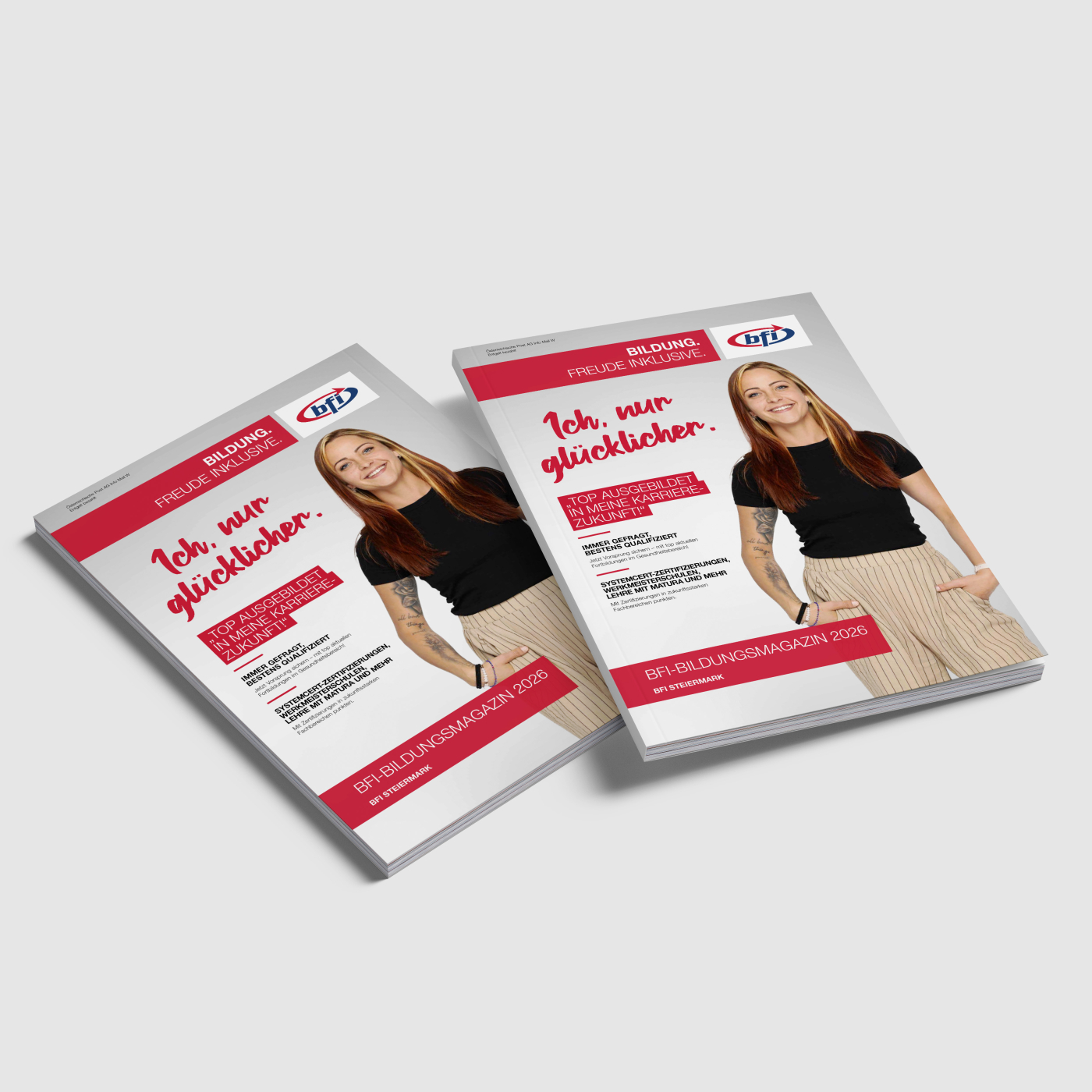 Bildungsmagazin 2025 des bfi Steiermark