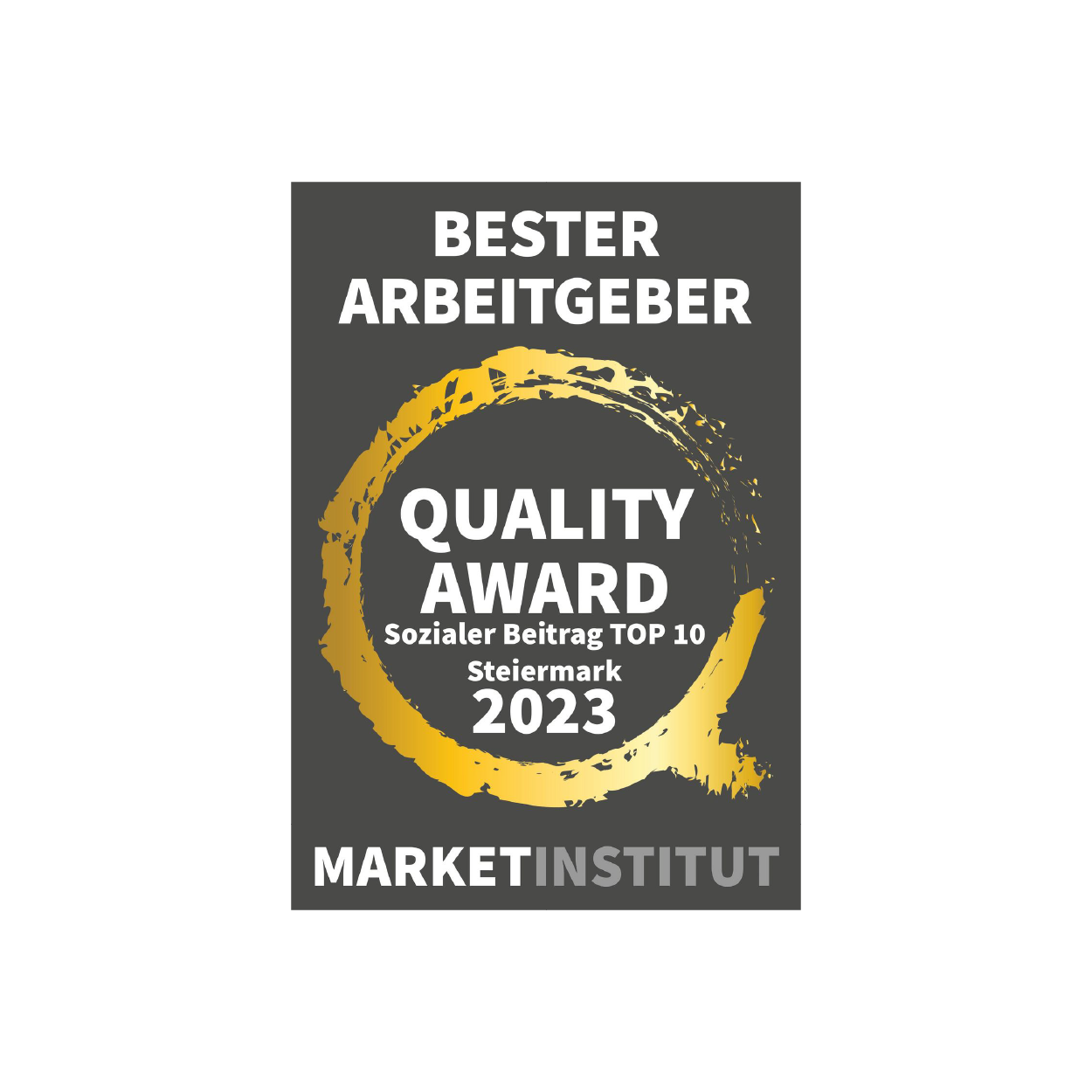 Auszeichnung Bester Arbeitgeber, Quality Award 2023